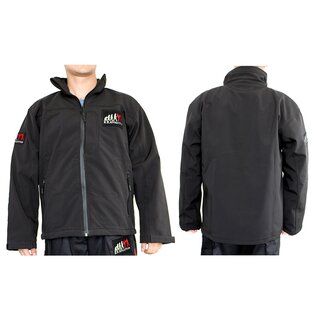 KRAVolution Krav Maga Softshell Trainingsjacke mit Velcro Klettflche  L