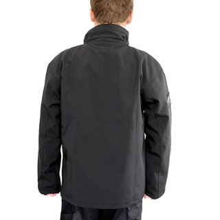 KRAVolution Krav Maga Softshell Trainingsjacke mit Velcro Klettflche  L