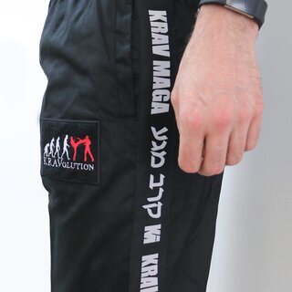 Krav Maga Trainingshose mit Klettflche L