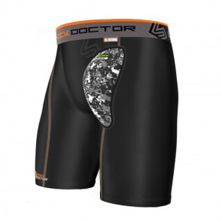 Shock Doctor Compression Shorts mit AirCore Hard Cup S