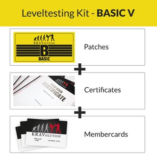 KRAVolution Basic Level Patch Basic 5 Certificate Membercard