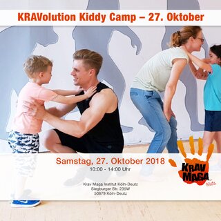 KRAVolution Kiddy Camp on October 27, 2018 in Cologne Deutz