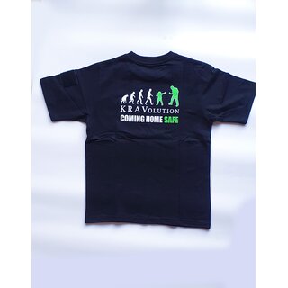 Krav Maga for Kids / Coming Home Safe T-Shirt fr Kinder in schwarz 122-128