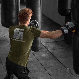 Krav Maga Institute- T-Shirt olive XS