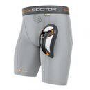 Shock Doctor Compression Short mit Carbon Tiefschutz...